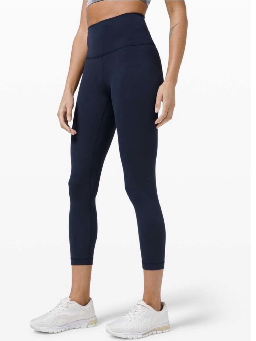 NWT Lululemon Invigorate High-Rise Crop 23” True Navy Size 2